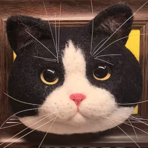 Framed Pet Portrait-Cat